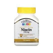 21세기센트리 나이아신 서방정 비타민B3 250mg 칼슘 110정, 상품선택