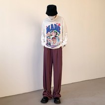 야드팬츠 그 뜻을 식 부륵 이와 같다 캐쥬얼 서 바지남자 고퀄리티 감각 와이드 루즈핏 KK388 P65 4993717638