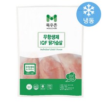 목우촌 무항생제 IQF 닭가슴살(냉동), 1개, 1kg