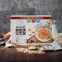헤이오트 한끼 누룽지 오트밀 750g (50gx12봉)