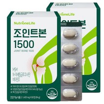 뉴트리원 관절 연골 뼈 건강 MSM NAG 글루코사민 조인트본 비타민D, 2박스