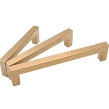 터닝도어 손잡이 방문 문고리 잠금핀 폴딩 히든 도어 옛날 가구 현대 블랙 캐비닛 핸들 스퀘어 옷장 서랍 찬장 욕실 캐비닛 핸들 스테인레스 스틸, 닦은 금, 구멍 피치64mm