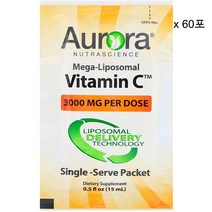 Aurora Nutrascience 오로라 리포조말 비타민C 3000mg 15mlx64포 액상 리포솜비타민C, 2통, 32개입