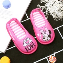 디즈니 미니마우스 라니 도트 아동덧신