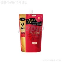 [츠바키]TSUBAKI 프리미엄 모이스트 샴푸 리필 660ml, 1개