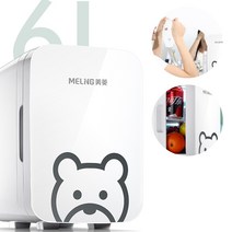 MeiLing 집 차량 사무실 공용 소형 냉장고 화장품 기숙사 원룸 캠핑, 20L 디자인 터치