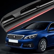 푸조 508SW 와이퍼 실리콘 발수코팅 와이퍼 차눈 빗물 선명