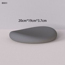 수저받침대 창의적인 모양 디자인 콘크리트 브래킷 트레이 실리콘 금형 젓가락 숟가락 홀더 보석 배치, 라이트 그린