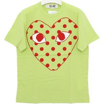 디나피노)꼼데가르송 22FW P1T276 APPLE GREEN 티셔츠