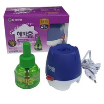 오너클랜 해피홈 리퀴드 전기코드 훈증기 45일리필포함셋, 단일, 본품