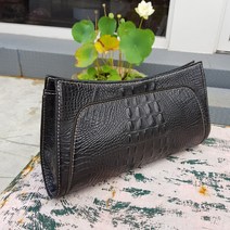 로스킨 베라클러치 반제품 DIY 수업용키트(소가죽) 가죽공예 DIY 패키지, 악어 빨강