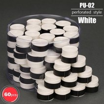 테니스스트링텐션 스트링머신 테니스 스트링 끈 테니스벽치기 리턴볼 테니스네트 연습기 백보드 오버 그립, Perforated White