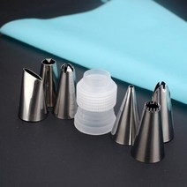 제과 제빵 홈 베이킹 케이크 베이커리 빵 데코레이션 생크림 휘핑 크림 짤 주머니 깍지 6종 세트 M10795생크림짤주머니 짤주머니 깍지 모양깍지 짤주머니깍지 깍지세트 베이킹깍지 케이크깍지 케이크만들기 원형깍지 베이킹용품 제과제빵용품, 본상품