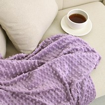 털원단 극세사 벨로아 3mm 엠보싱 6종, 퍼플