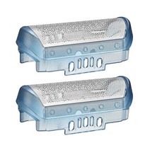 2pcs 면도기 블레이드 면도기 교체 면도기 포일 헤드 커터 액세서리 Braun Razor 20S Z20 Z30 Z40 Z50 Z60 2876, 하나, 실버 & 블루