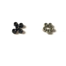 Orlandoo Hunter 5Pcs M2 자동 잠금 너트 허브 135 RC 자동차 예비 부품 범용, 5Pcs Black