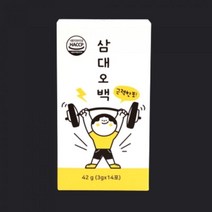 [삼대오백] 헬스부스터 운동 보조제 1BOX, 1BOX (14포), 선택옵션