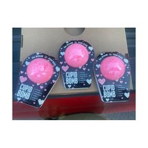 Lot Of 3-Cupid 배쓰 밤 Fresh Strawberry Fizzer with a surprise inside