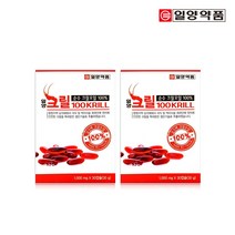 일양 크릴오일100% 1000mg 30캡슐 순수오일 인지질 아스타_유통기한 23. 08.10, 2박스, 30개입