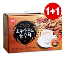 1+1 고향 호두 아몬드 율무차 18g X 110포