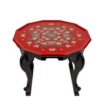 나전칠기 자개다과상소반2인찻상 호족반