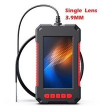 P40 3.9mm 10M 산업용 내시경 단일 및 이중 렌즈 카메라 5.5mm 8mm 1080P 4.3 quotIPS 스크린 IP68 방수 2600mAh, 04 3.9mm Rigid Cable_01 5M