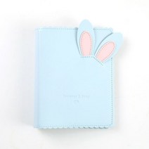64 포켓 미니 인스턴트 폴라로이드 사진 앨범 그림 케이스 Fujifilm Instax 필름 7s 8 25 50s 90 instax Mini Polaroid Album, C Blue