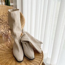 베이시코 / 4.5cm 스타일리쉬한 린넨 썸머부츠