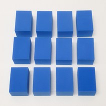 [ 이제이 ] 순정형 M L 사이즈 스펀지 도어가드 5종칼라 12P, 01 도어가드 M (20X30X50mm)-블루12개