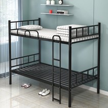 2층벙커침대 어른2층침대 복층 철제 원목 기숙사 침대 2단 상하 더블 학생 교직원 경제적인, [07] 폭 1.5m x 고객 서비스를 찾기 위해 우송, [01] 다른