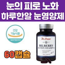 미국 직구 눈 건강 종합 비타민 빌베리 루테인 영양제 60대 눈 건강 피로 영양제 추천 빌베리 루테인 식약처 인정 청소년 40 50대 중년 마리골드 꽃 추출물