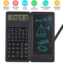 드로잉패드 LED A3 A4 A5 패드 그래픽 전자쓰기 그림그리는 6 인치 계산기 USB LCD 쓰기 휴대용 드로잉 사무실 필기 노트북 학교 및 작업용, [01] Black