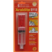아랄다이트 에폭시 수지접착제 ARALDITE 24ml 주사형 속건성