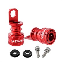 미니 접이식 접는 자전거 벨로 가벼운무게 작은바퀴 2pcs 페달 퀵 릴리스 버클 프레임, 빨간색