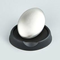 반야스토리 스테인리스 스틸 생선냄새 잡냄새 쇠비누+받침대 2개 대 쇠비누