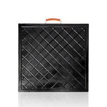 크레인 발판 안전 유압 받침대 사다리차 펌프카 패드, 300x300x30mm