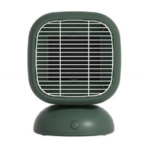 가정용 전기 온풍기 소형 히팅 서큘레이터 캠핑용 회사 사무실 테이블 위 책상 밑 화장실 미니 원룸 데트크히터 220V 데스크탑 히터 PTC 발열체 실내 홈 오피스 쉐이킹 17