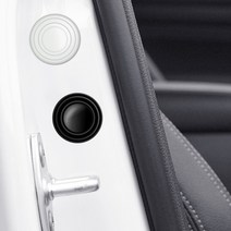 디어투미 차량용 충격 방지 패드 자동차 문콕방지 차 문 보호 충격흡수 완화 쿠션 8+8 세트, 화이트 8p+8p (16EA)