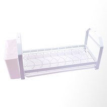 디스파인 1단 물빠짐 그릇정리대, 화이트