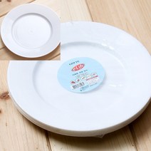 10P 다회용 위생접시(20CM) 일회용도시락포장용기 테이크아웃도시락용기 일회용식판