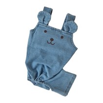 바이굄 쁘띠베어 멜빵바지 블루 L 1개