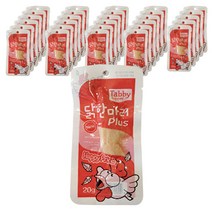 테비 닭한마리 플러스 반려동물 간식 닭 20g, 닭가슴살, 30개입