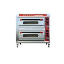 피자 오븐기 업소용 전기 기계 2단 데크 제빵용 오븐, 2. 6.6KW 1단-타이머형