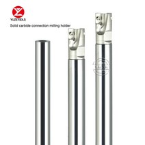 밀링커터 컷터 절삭공구 CNC 단단한 초경 텅스텐 강철 충격 방지 공구 막대 shockproof 모듈 형 나사 연결 밀링 커터 내진, D24-250-M12