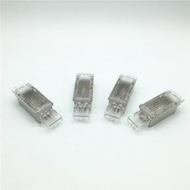 자동차 차량용 인테리어 조명 할로겐 풋웰 풋 스텝 스페이스 램프 폭스바겐 파사트 B6 골프 6 MK6 VI 제타, 03 4p Footwell light