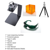 레이저 각인기 마킹기 마킹머신 마킹기 소형 각인 레터링 인쇄기 날인기 laserpecker pro 전문 레이저 조각사 diy 3d 프린터 휴대용 1.6w 데스크탑 블루투스 미니 레, 전자 업그레이드 버전