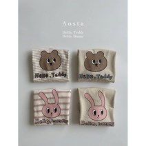 23봄 아오스타 곰곰토토티 등원룩 기본티셔츠 베이직, 베이지곰, XXL, 베이지곰