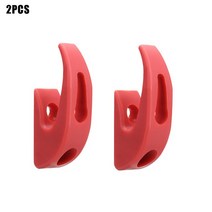 샤오미킥보드 1/2/3/4PCS 스쿠터 프론트 후크 샤오미 Mijia M365 프로 전기 스케이트 보드 스토리지 행거 부품 액세서리, [02] 2PCS Red, 02 2PCS Red