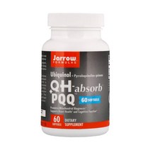 자로우 포뮬러스 코엔자임 Q10 코큐텐 큐텐 유비퀴놀 PQQ 피큐큐 60정 토코페롤 함유, 1개, 기본