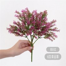 다양한 인공 식물 유칼립투스 잔디 플라스틱 고사리 녹색 잎 꽃 웨딩 홈 장식 1 개, [21] 22